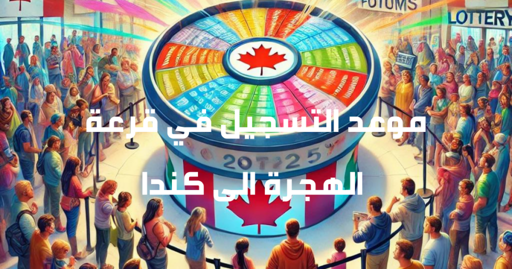 التسجيل في قرعة الهجرة الى كندا 2025