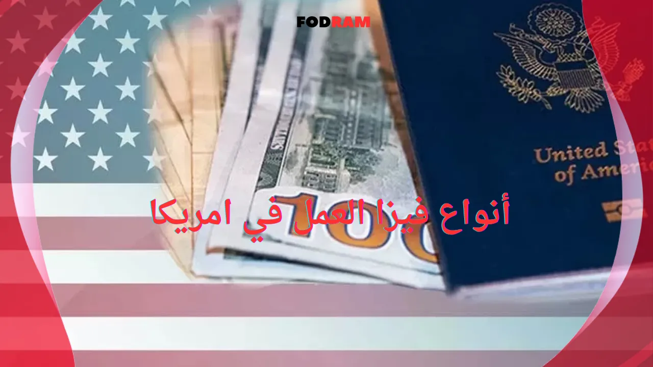 أنواع فيزا العمل في امريكا