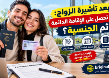 بعد تأشيرة الزواج: كيف تحصل على الإقامة الدائمة ثم الجنسية؟