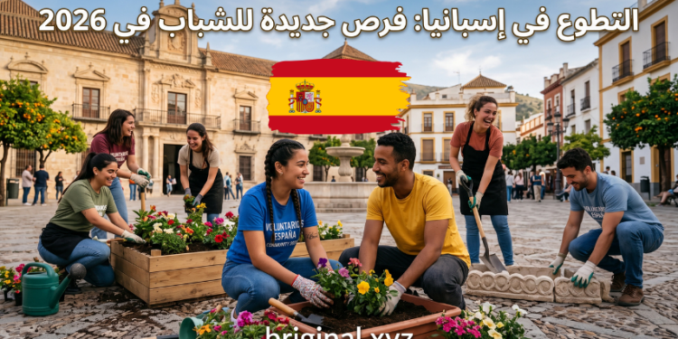 التطوع في إسبانيا: فرص جديدة للشباب في 2026