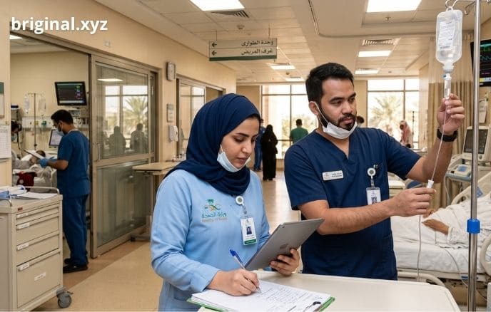 وظائف التمريض في السعودية في المستشفيات والقطاع الصحي 2026