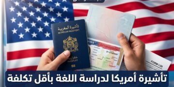السفر إلى أمريكا بأقل تكلفة: كيف تحصل على فيزا دراسة اللغة خطوة بخطوة؟